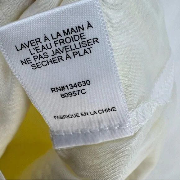 New Anthropologie Sunday In Brooklyn Buttercup Yellow Eyelet Midi Skirt - Picture 12 of 12